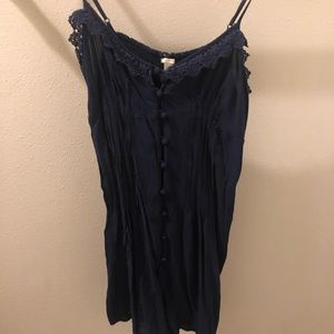 Forever 21 Blue Romper